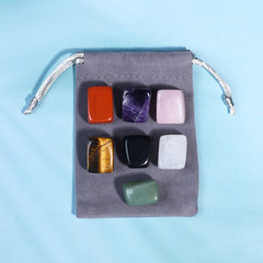 Healing Crystal Chakra Gemstone Set Divination Stone - yuelf