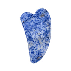 Blue Spot Medium V Gua Sha Facial Guasha Massager - yuelf