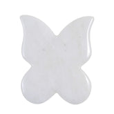 Natural White Stone Butterfly Gua Sha | Facial Guasha Massage Tools - yuelf