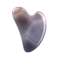 Natural Grey Agate Gua Sha Massager | Face Guasha Tools - yuelf