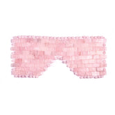 Natural Rose Quartz Eye Mask – Eye Cooling Mask for Relaxation - yuelf