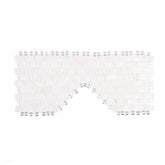 Natural Clear Quartz Eye Mask – Cooling Ice Mask for Relaxation - yuelf