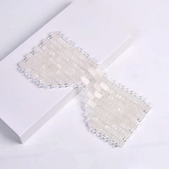 Natural Clear Quartz Eye Mask – Cooling Ice Mask for Relaxation - yuelf