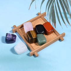 Healing Crystal Chakra Gemstone Set Divination Stone - yuelf