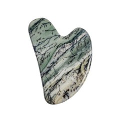 Grass Fossils Gua Sha Tools | V & Horn ShapedGuasha Massgaer for Face - yuelf