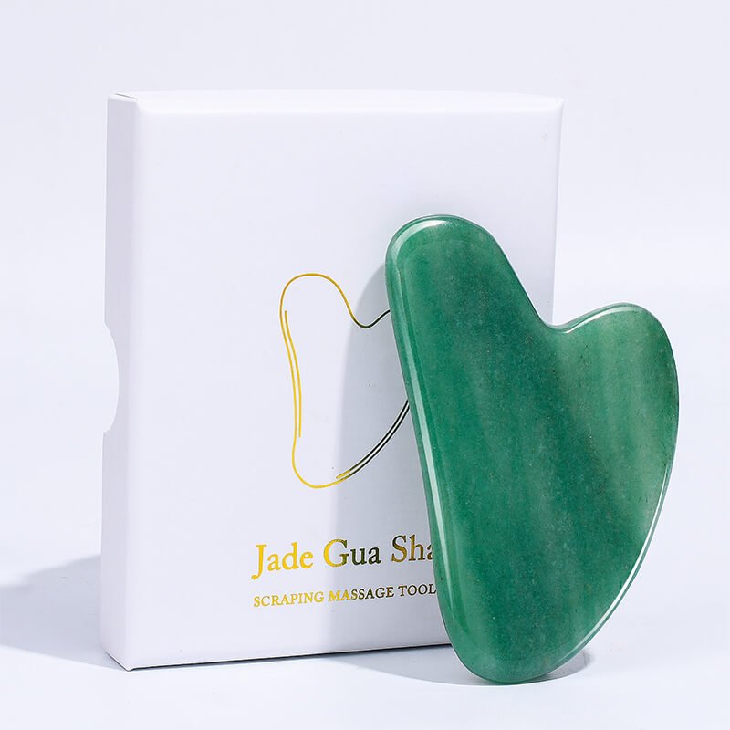 Natural Green Aventurine Gua Sha - Face & Eye Guasha Massager - yuelf
