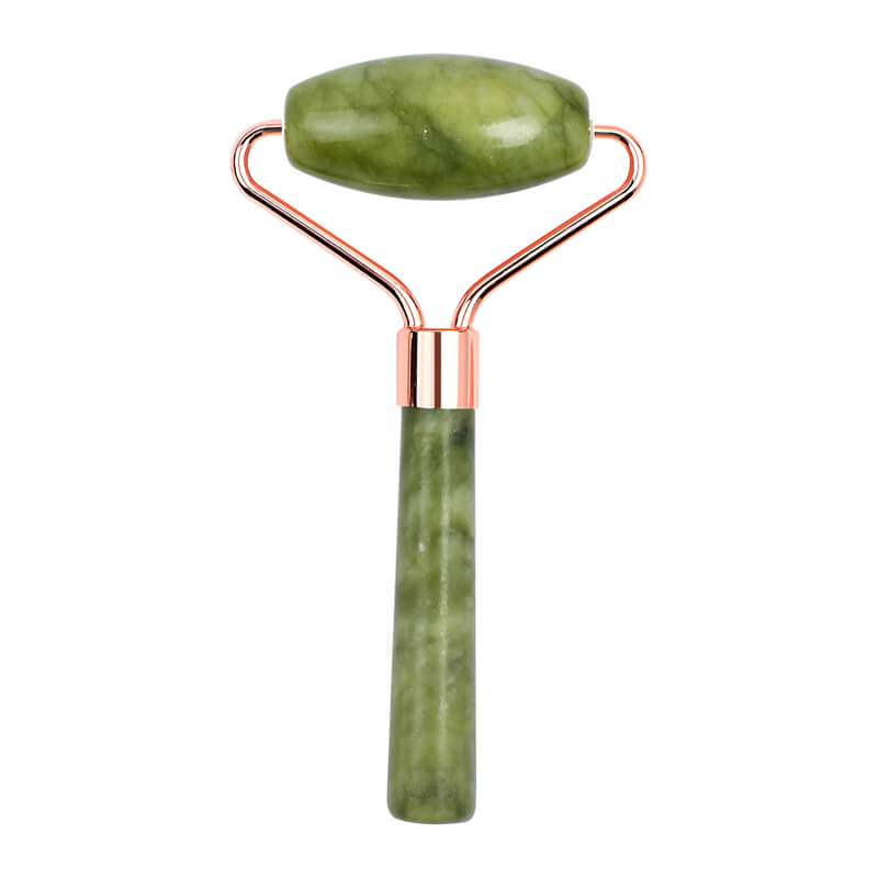 Green Jade Face Roller - Portable Facial Massage Roller - yuelf