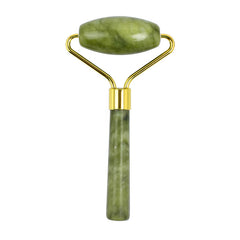 Green Jade Face Roller - Portable Facial Massage Roller - yuelf