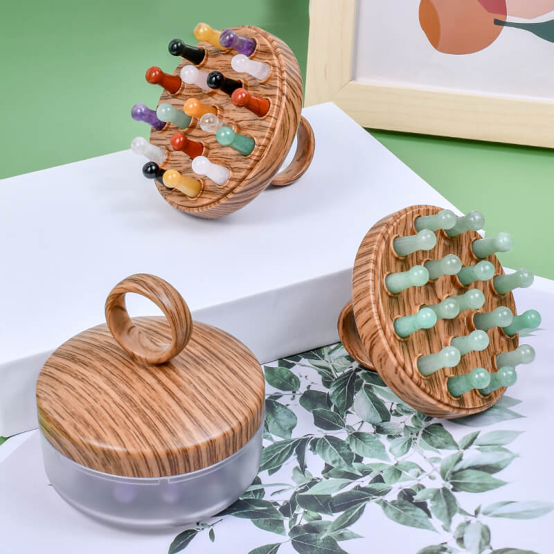 High Quality Head Massage Tools | Crystal Head Massager - yuelf