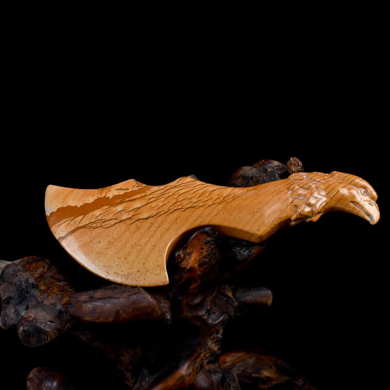 Picture Stone Knife Gua Sha Tool | High - Quality Back Gua Sha Massager - yuelf